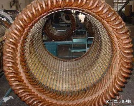 如何防止高壓電機(jī)定子繞組端部出槽口處電暈？(圖1)